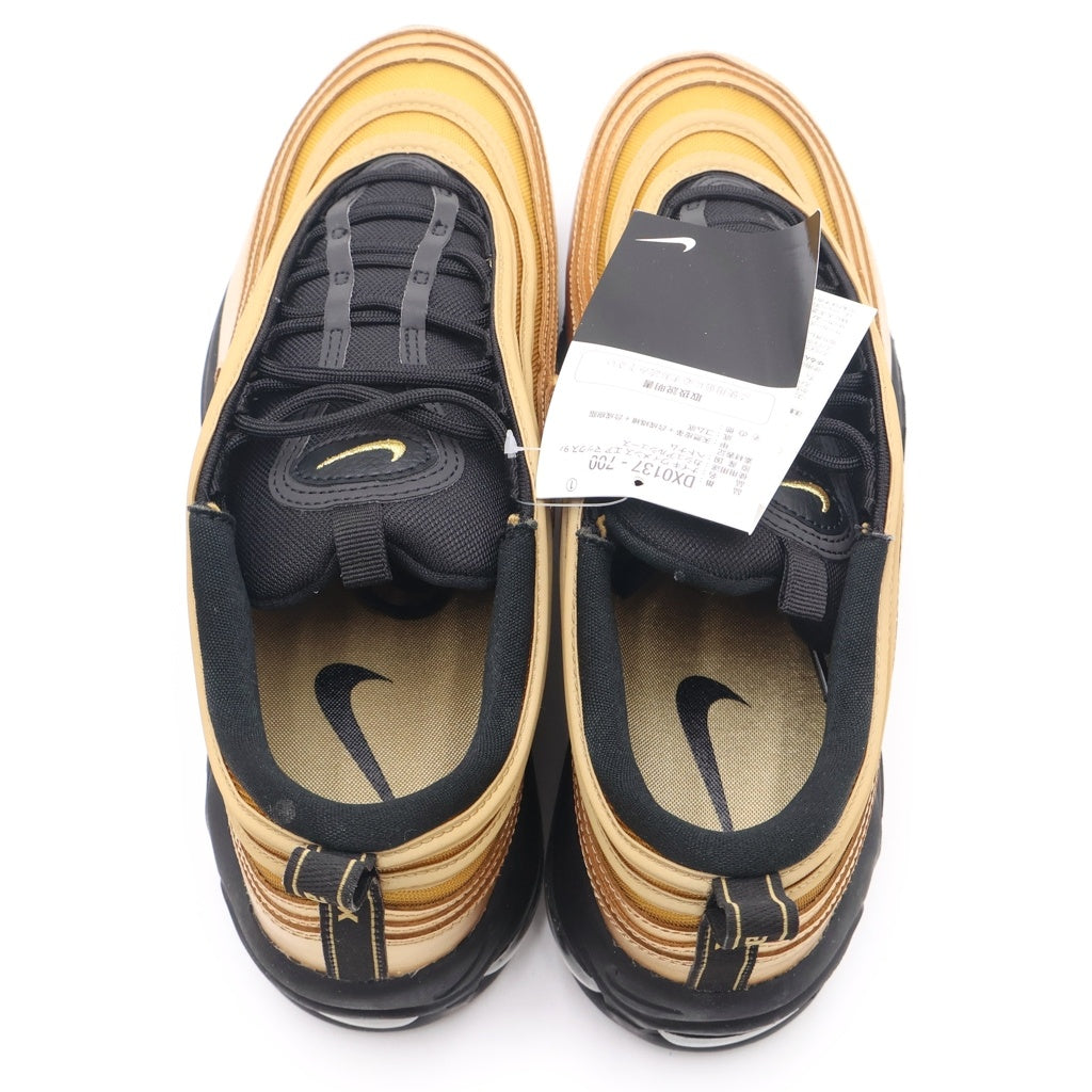 NIKE(ナイキ) WMNS AIR MAX 97 METALLIC GOLD DX0137-700 ウィメンズ エアマックス97 ローカットスニーカー ゴールド US W11/28cm