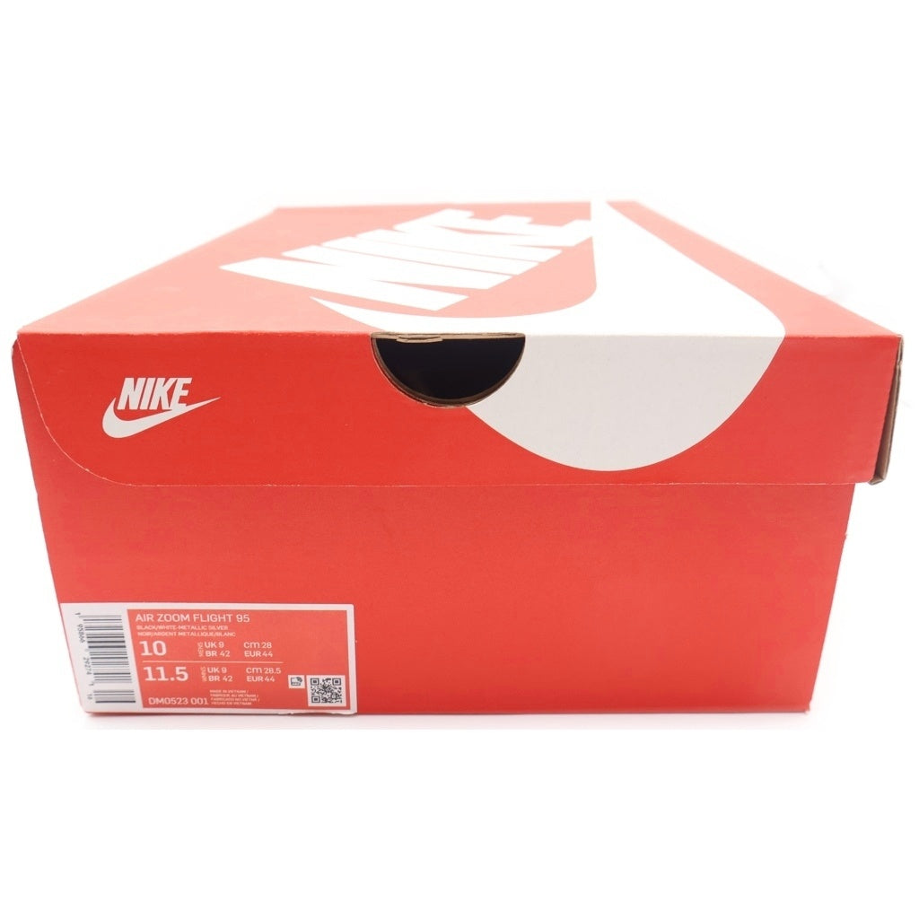 NIKE(ナイキ) AIR ZOOM FLIGHT 95 BLACK METALLIC DM0523-001 エアズームフライト95 ローカットスニーカー ブラック/ホワイト US10/28cm
