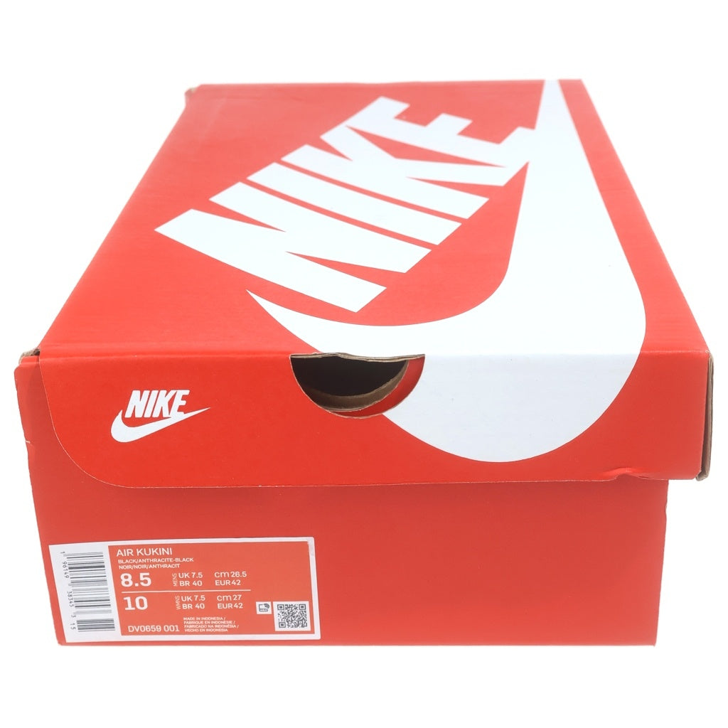 NIKE(ナイキ) AIR KUKINI エア クキニ ローカットスニーカー ブラック US8.5/26.5cm DV0659-001