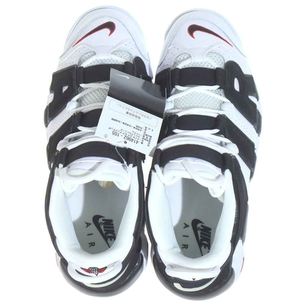 NIKE(ナイキ) AIR MORE UP TEMPO エアモアアップテンポ ハイカットスニーカー ブラック/ホワイト US8.5/26.5cm 414962-105