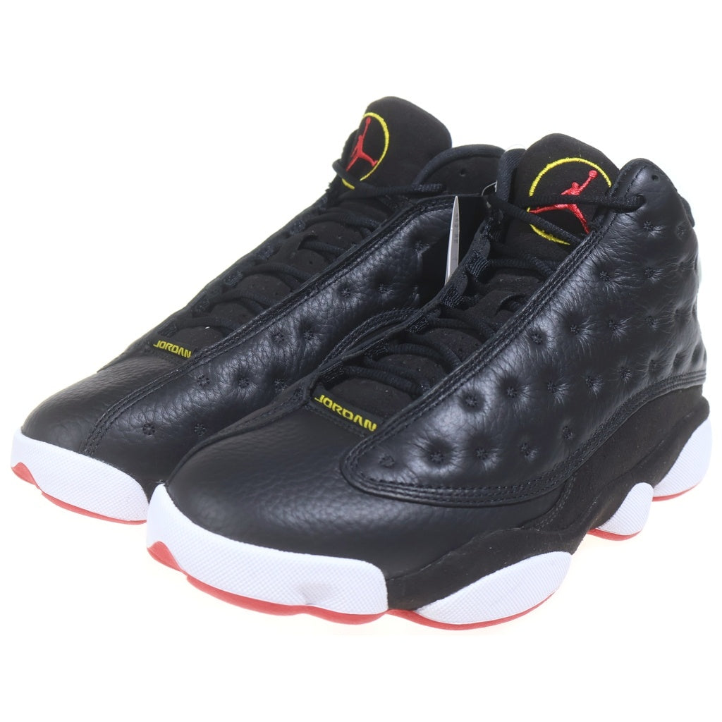 NIKE(ナイキ) AIR JORDAN 13 RETRO PLAYOFFS エアジョーダン レトロ レザーハイカットスニーカー ブラック/レッド US8.5/26.5cm 414571-062