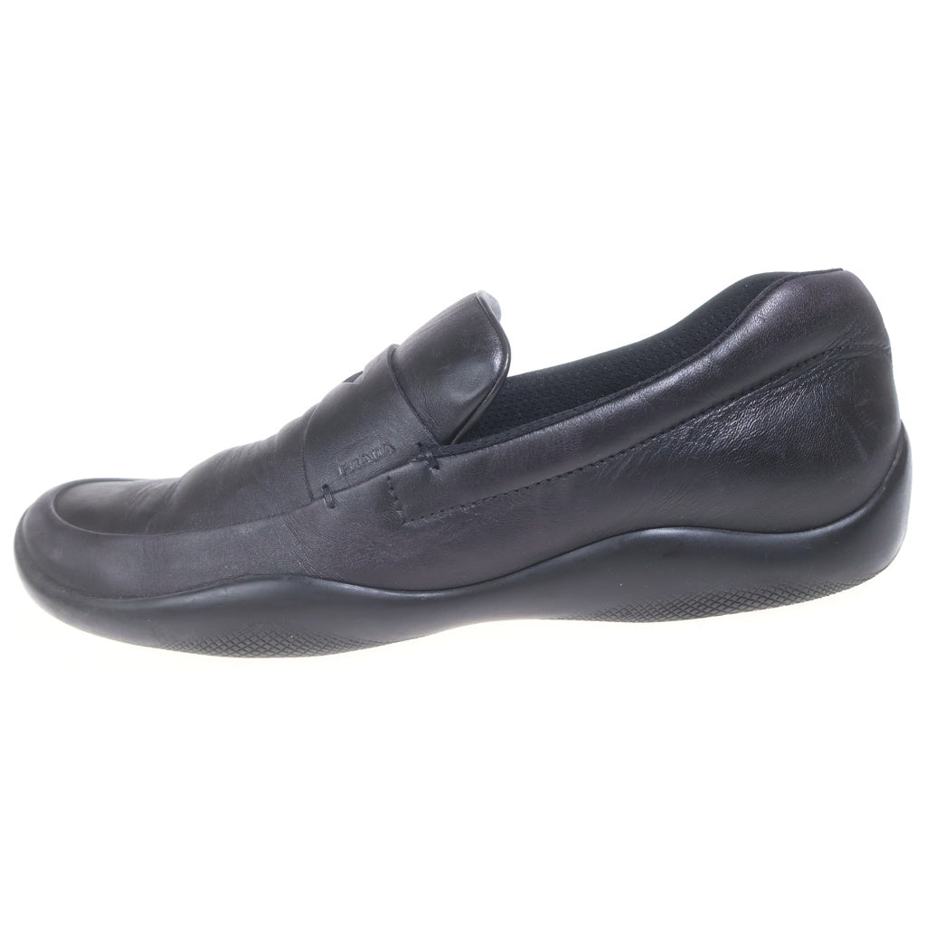 PRADA SPORT(プラダ スポーツ) CALZATURE UOMO レザースニーカー ブラック 4D1102