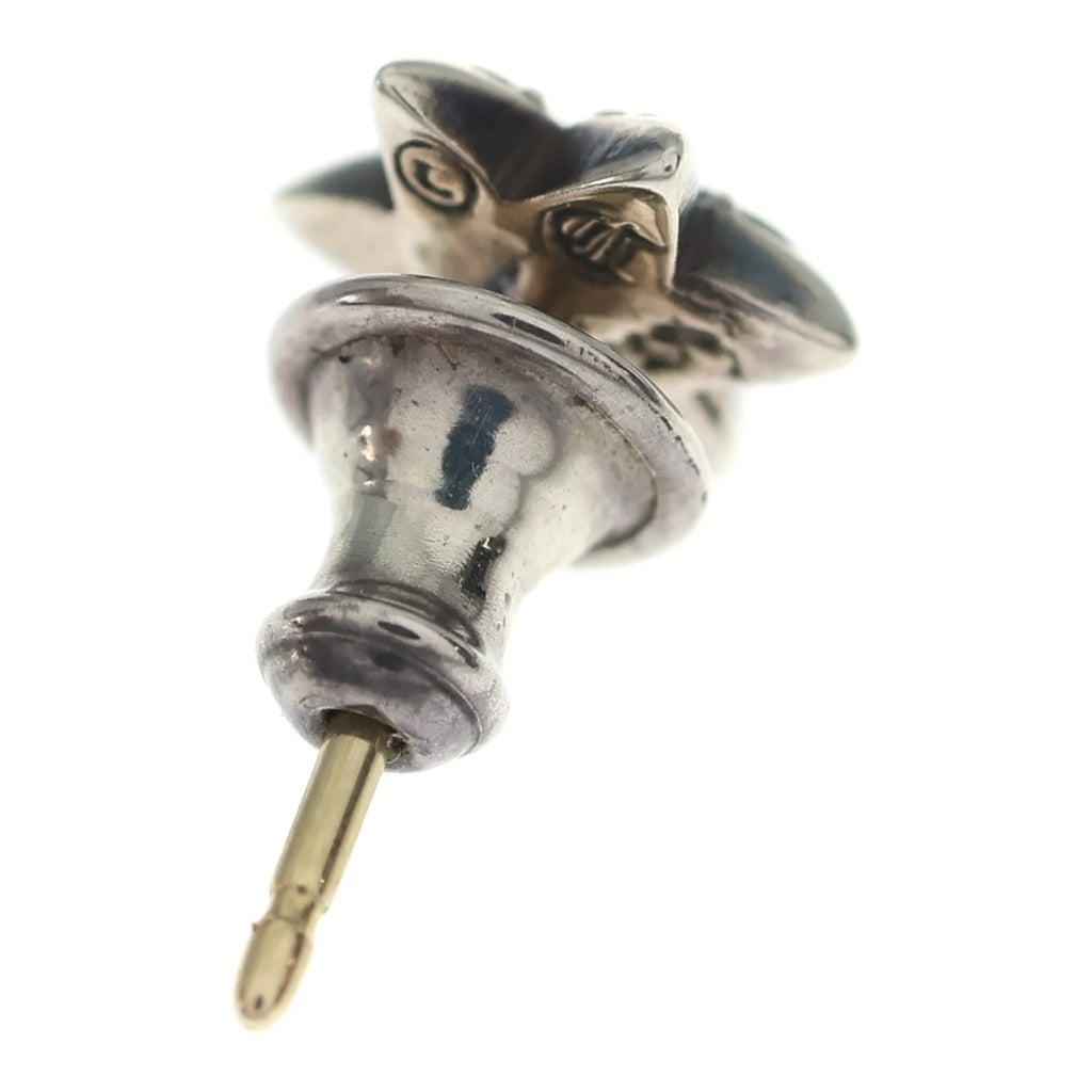 CHROME HEARTS(クロムハーツ) CO STAR 1 SAP スタースタッド 1サファイア ピアス シルバー