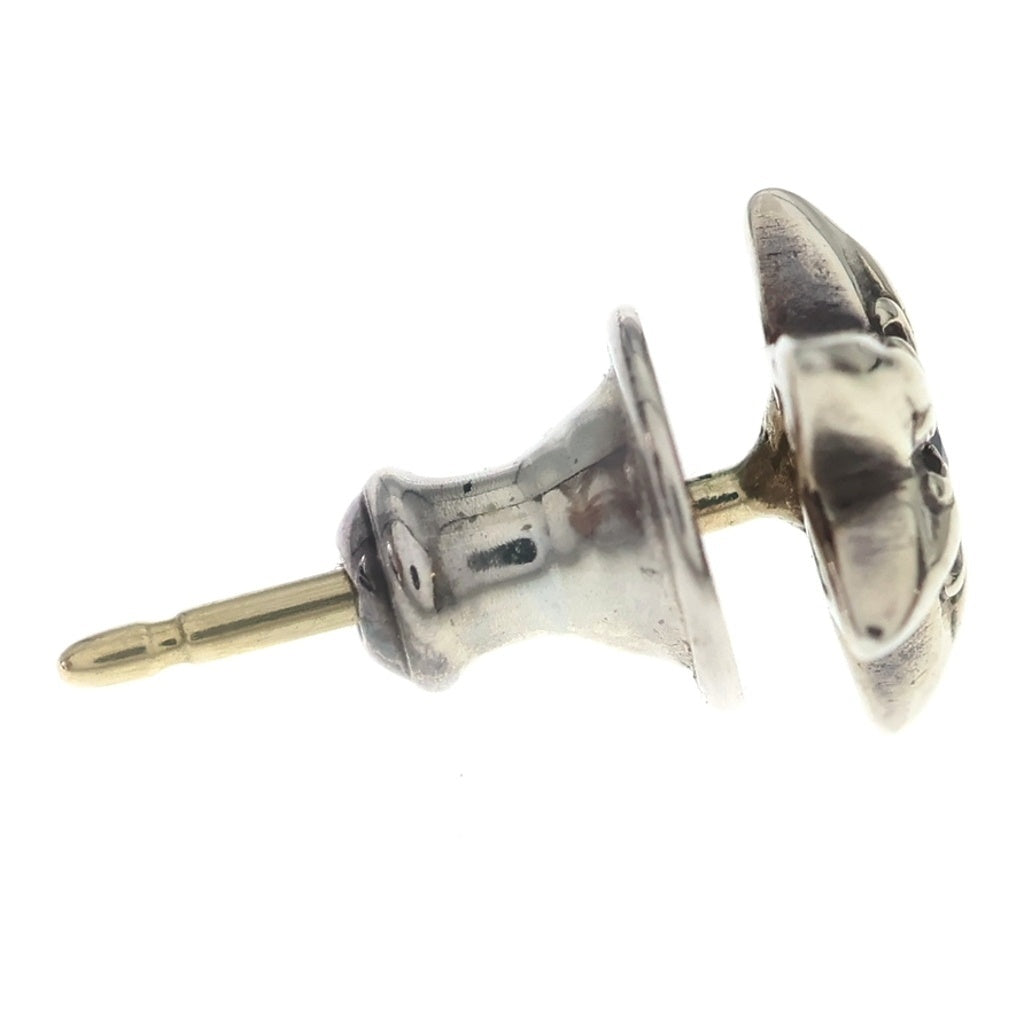 CHROME HEARTS(クロムハーツ) CO STAR 1 SAP スタースタッド 1サファイア ピアス シルバー