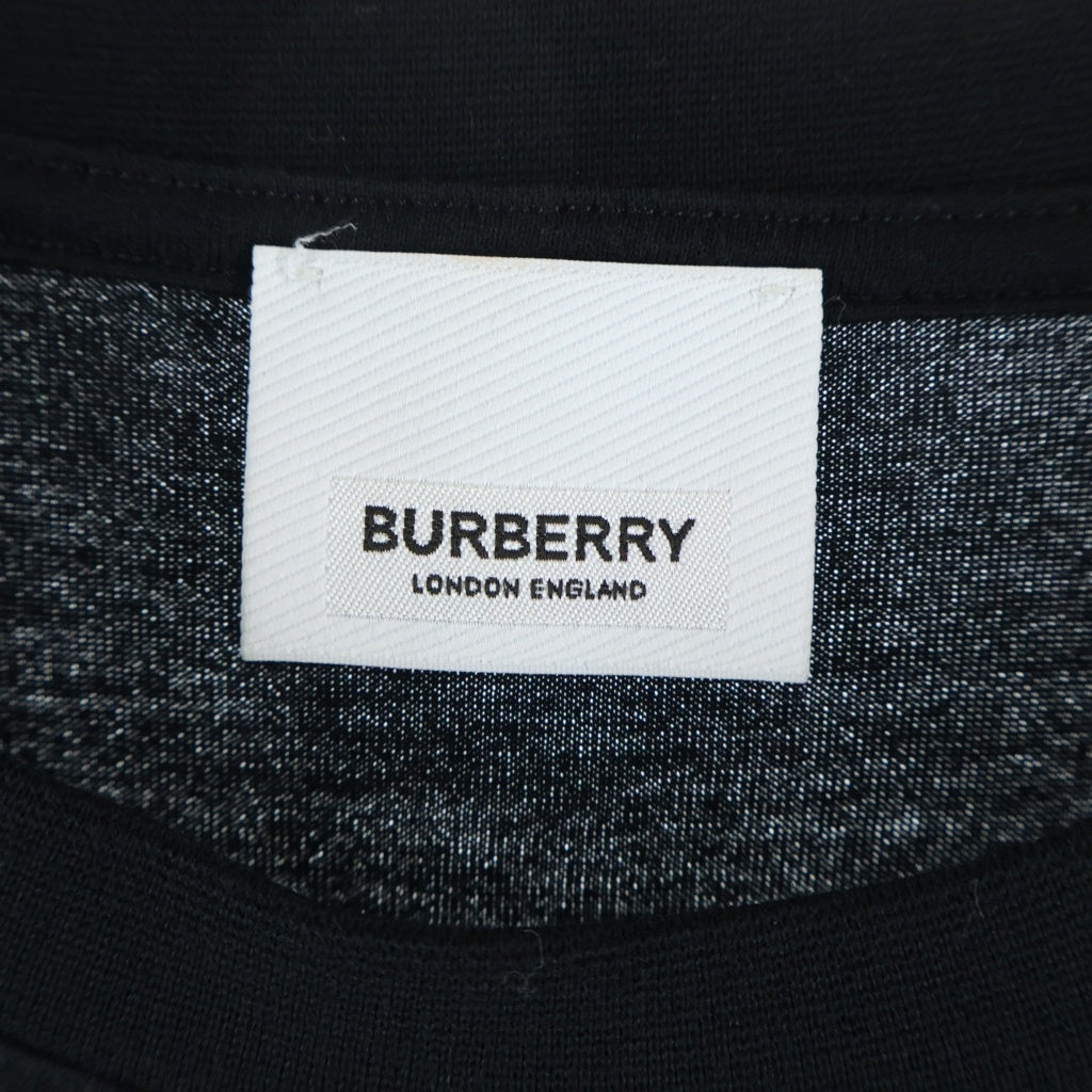 BURBERRY(バーバリー) TBロゴ クルーネック 半袖Tシャツ カットソー ブラック 8038543