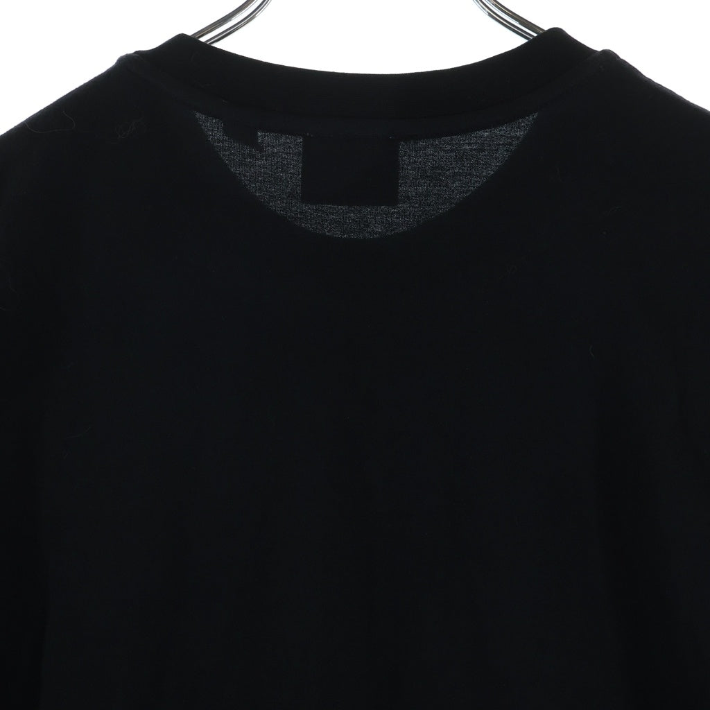 BURBERRY(バーバリー) フロントロゴ クルーネック 半袖Tシャツ カットソー ブラック 8026016