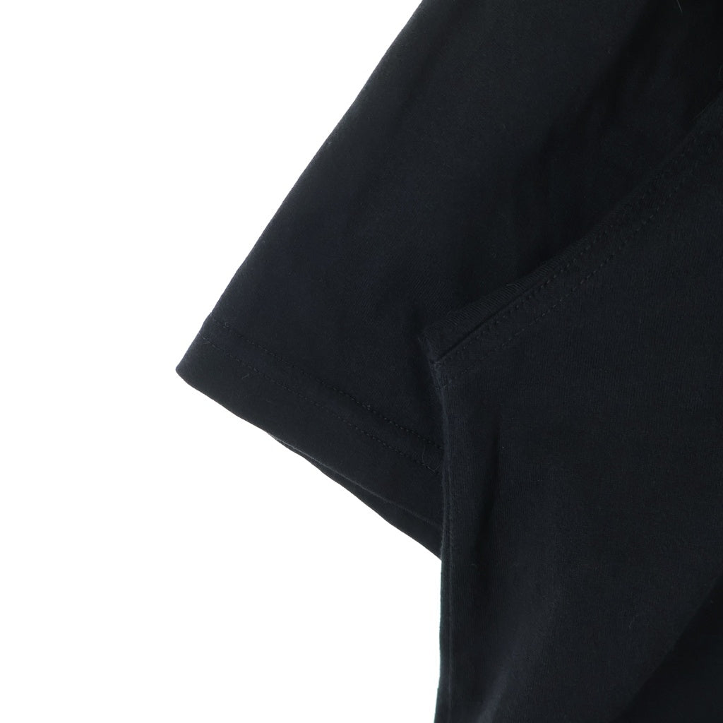 BURBERRY(バーバリー) フロントロゴ クルーネック 半袖Tシャツ カットソー ブラック 8026016