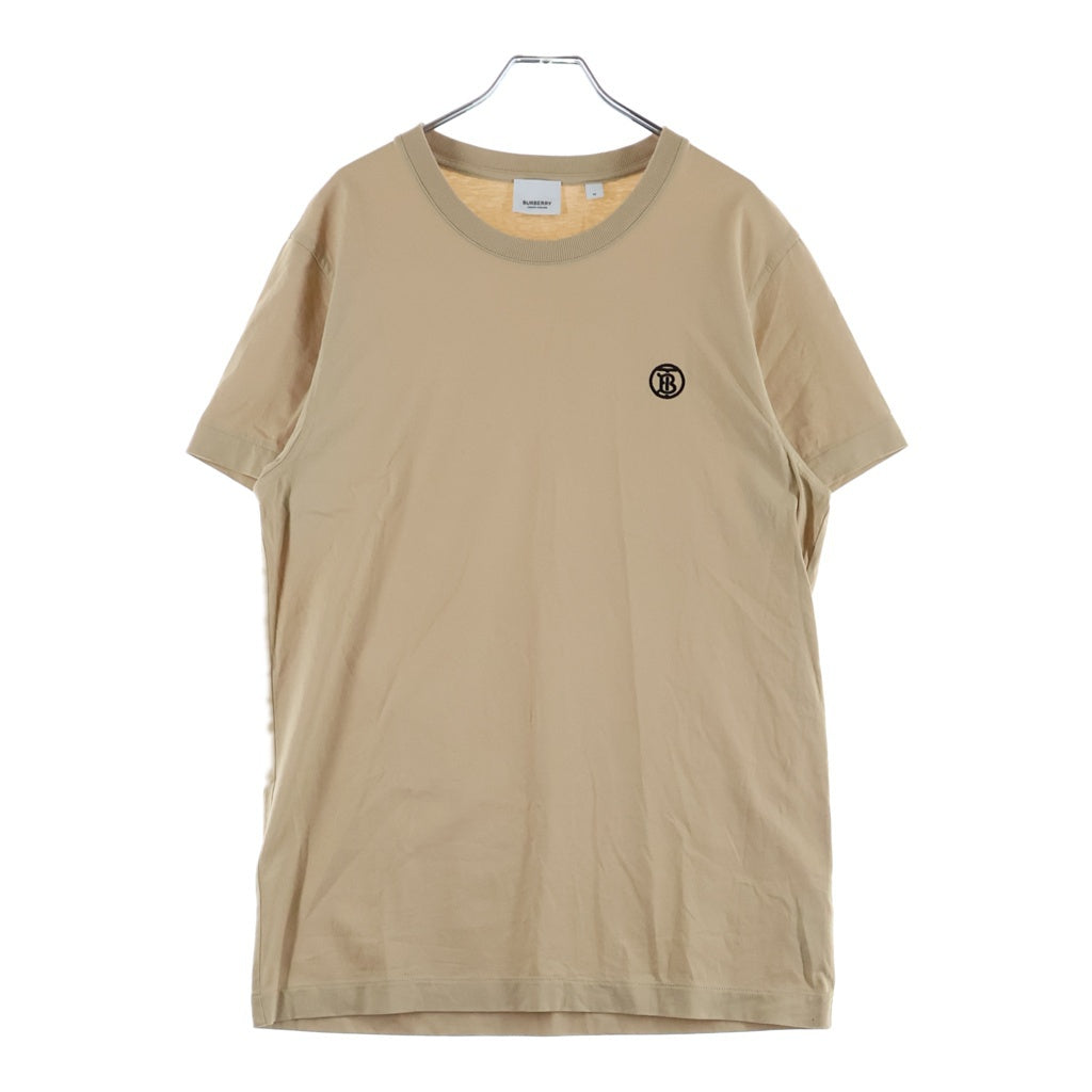 BURBERRY(バーバリー) TB刺繍 クルーネック 半袖Tシャツ カットソー ベージュ 8053424