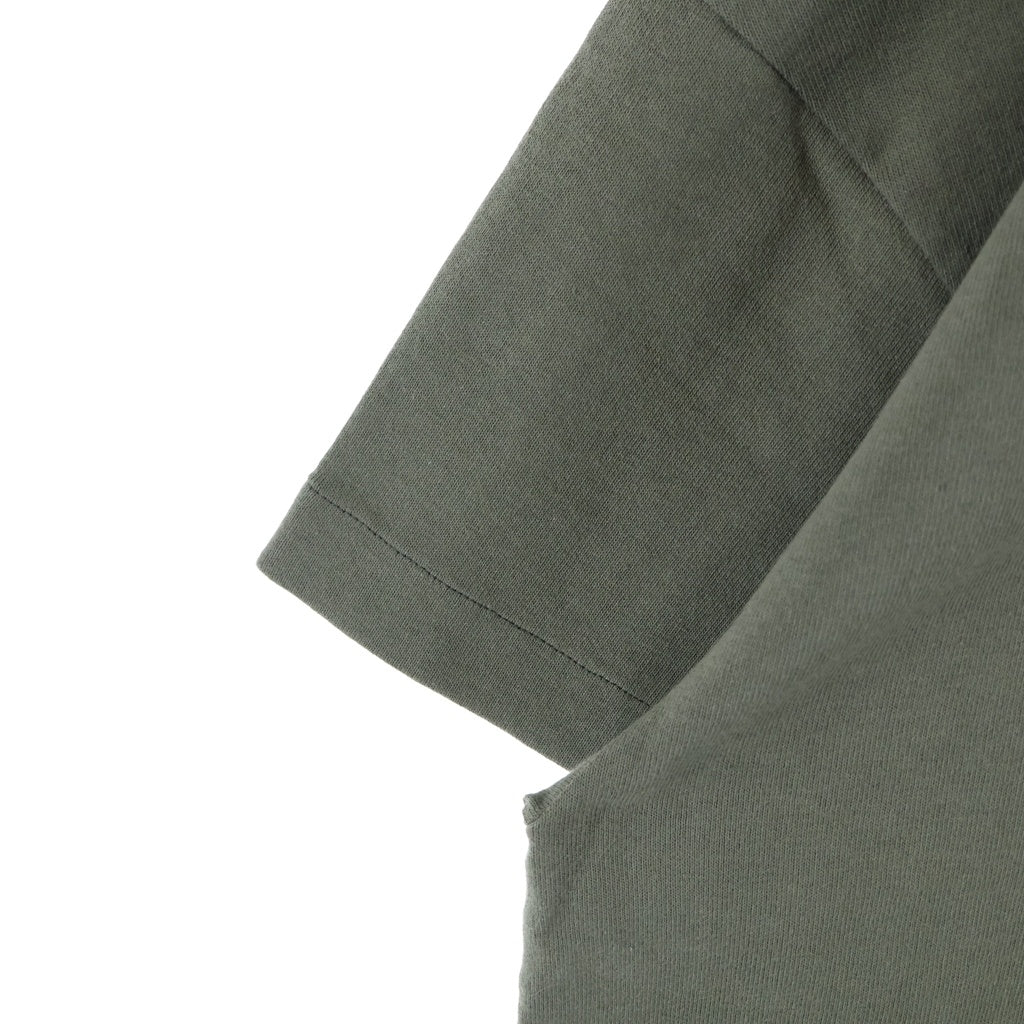 JIL SANDER(ジルサンダー) 23SS フロントロゴ クルーネック 半袖Tシャツ カーキ J21GC0001
