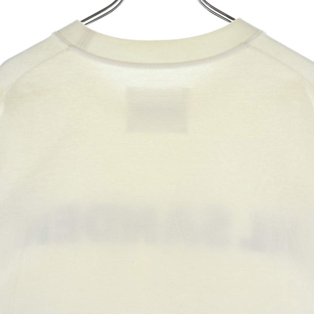 JIL SANDER(ジルサンダー) 23SS フロントロゴ クルーネック 半袖Tシャツ ホワイト J21GC0001