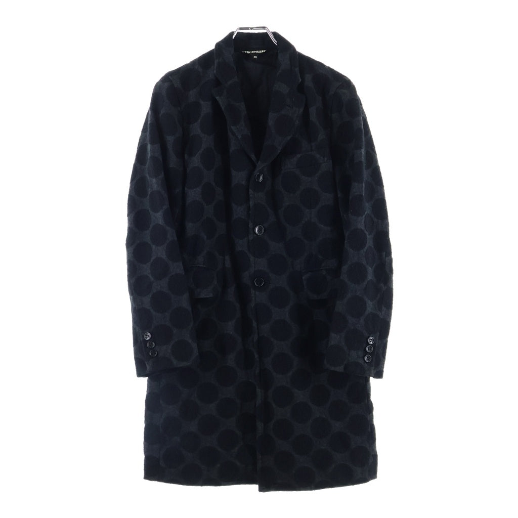 BLACK COMME des GARCONS(ブラックコムデギャルソン) バックスリット ドットテーラードコート ブラック 1L-J020