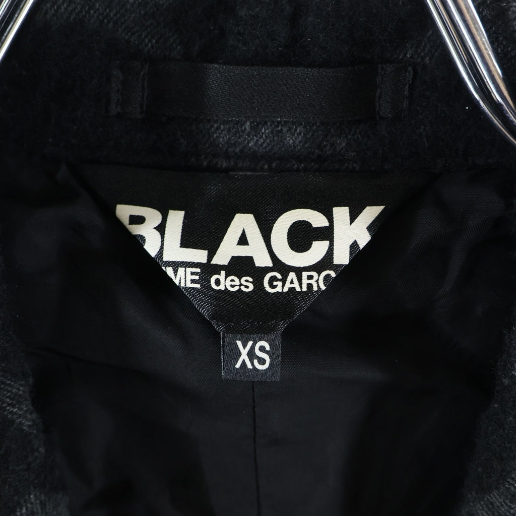 BLACK COMME des GARCONS(ブラックコムデギャルソン) バックスリット ドットテーラードコート ブラック 1L-J020
