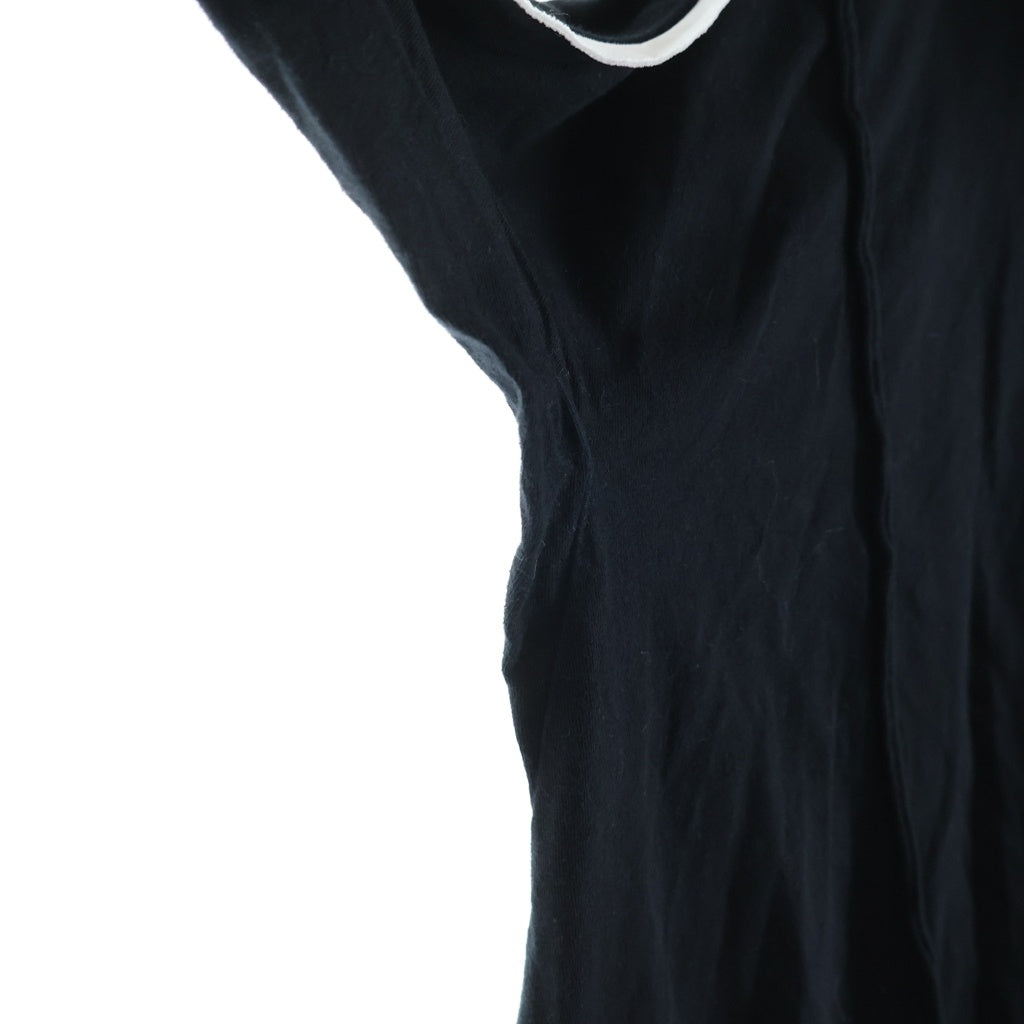 B Yohji Yamamoto(ビー ヨウジヤマモト) 18AW スイッチフードプルオーバーカットソー ブラック NV-T60-074