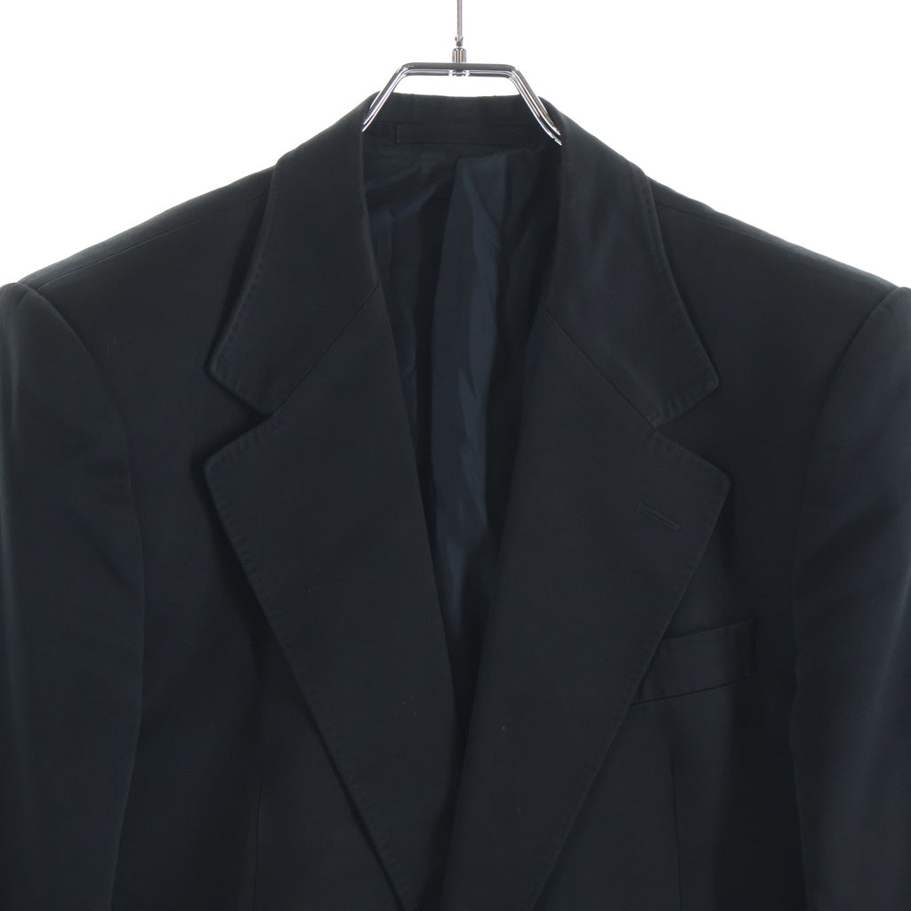 YVES SAINT LAURENT(イヴサンローラン) ウール シングル 2ボタン ジャケット ブラック 28PBYC