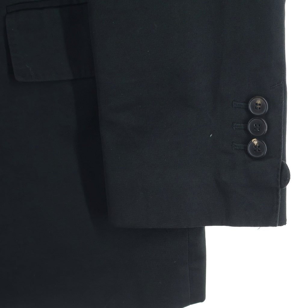 YVES SAINT LAURENT(イヴサンローラン) ウール シングル 2ボタン ジャケット ブラック 28PBYC