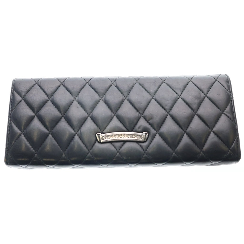 CHROME HEARTS(クロムハーツ) DINNER LG CH CROSS ディナー ラージCHクロス付 レザーハンドバッグ ブラック