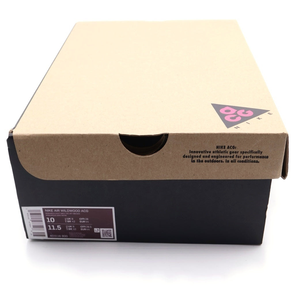 NIKE ACG(ナイキエーシージー) AIR WILDWOOD エア ワイルドウッド ローカットスニーカー ブラウン US10/28cm AO3116-800