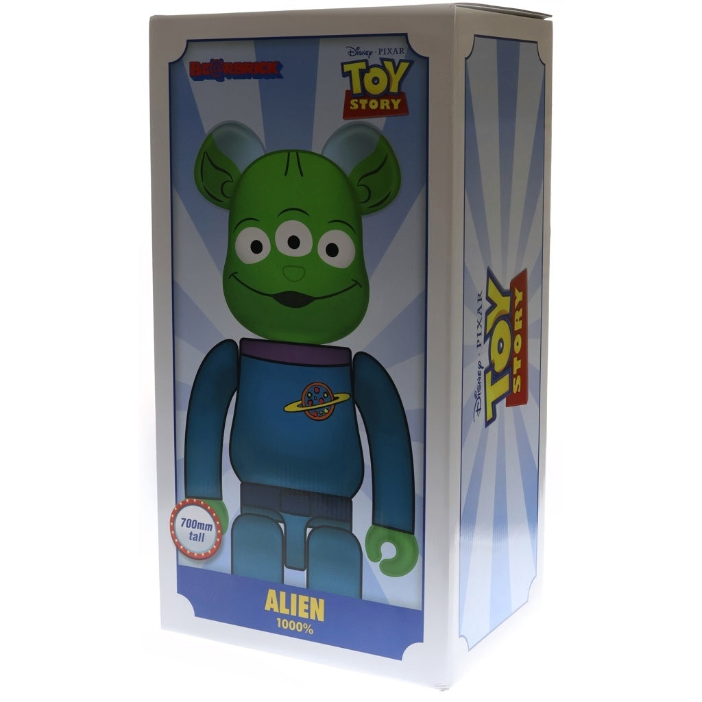 MEDICOM TOY(メディコムトイ) ALIEN 1000% ベアブリック エイリアン フィギィア 人形 グリーン