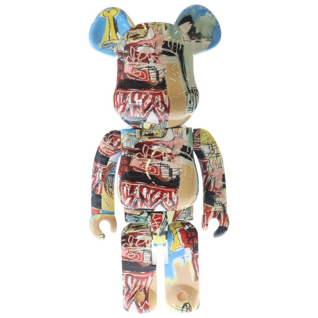 MEDICOM TOY(メディコムトイ) Andy Warhol JEAN-MICHEL BASQUIAT #6 1000% ベアブリック アンディ ウォーホル ジャン-ミシェル バスキア フィギュア 人形 マルチカラー