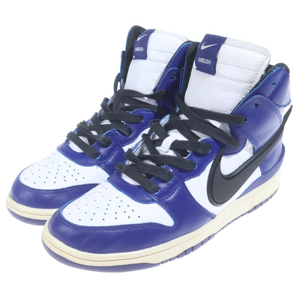 NIKE(ナイキ) ×AMBUSH DUNK HIGH DEEP ROYAL アンブッシュ ダンク ディープロイヤル ハイカットスニーカー ブルー/ホワイト US8.5/26.5cm CU7544-400