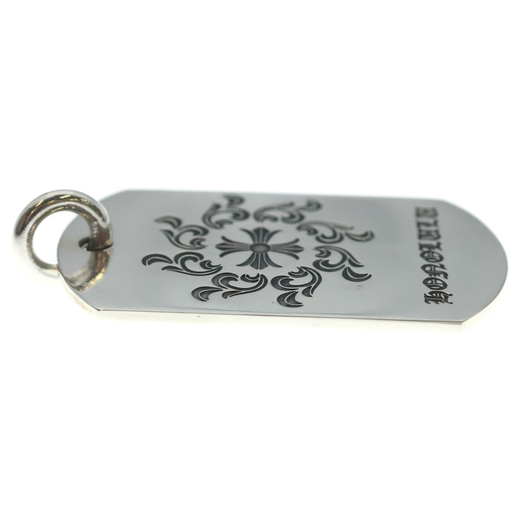 CHROME HEARTS(クロムハーツ) D TAG LRG LTD ホノルル限定 ラージドッグタグ ネックレストップ シルバー
