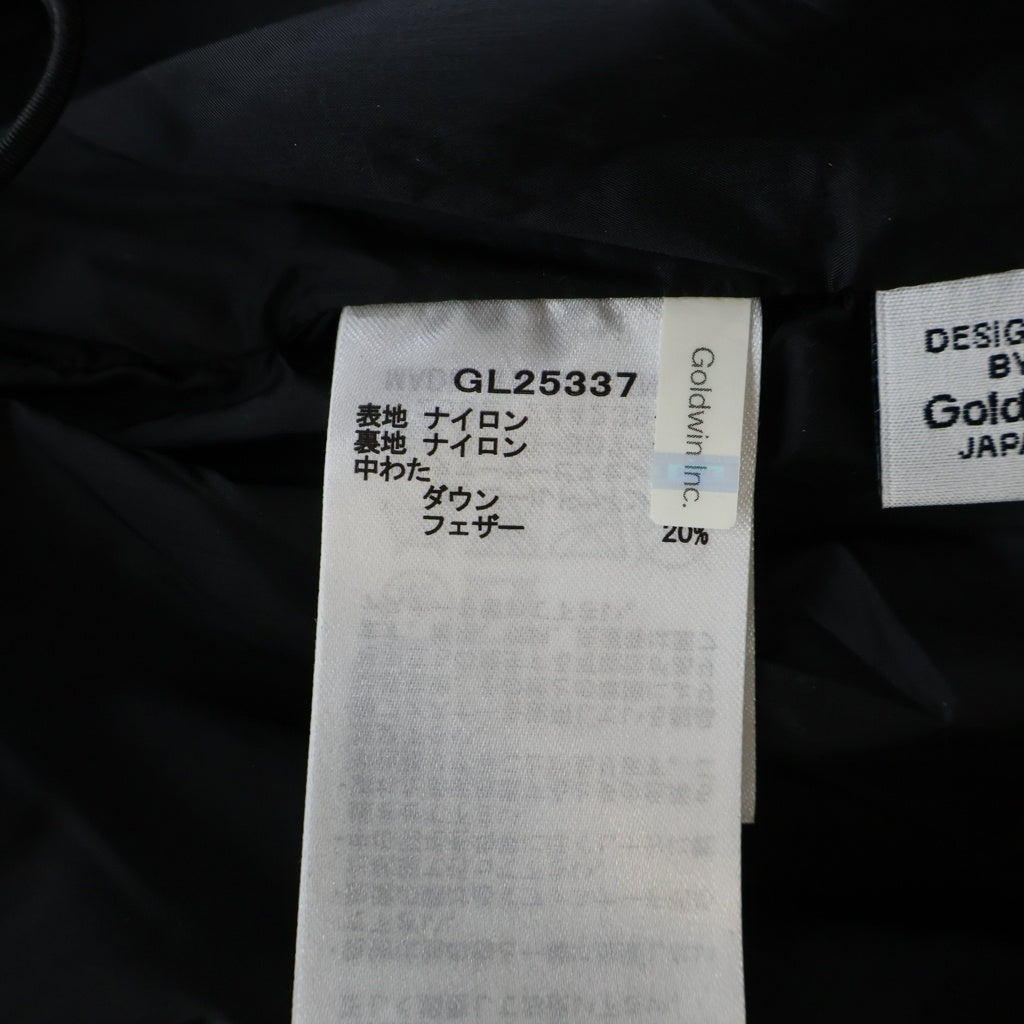 GOLDWIN(ゴールドウィン) PERTEX QUANTUM DOWN PARKA パーテックス カンタム ダウン パーカー ジップアップ ダウンジャケット ブラック GL25337