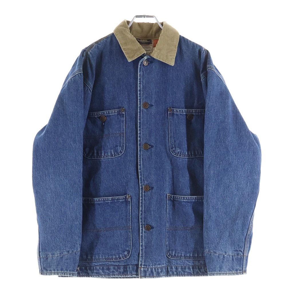 POLO RALPH LAUREN(ポロラルフローレン) 80S 裏地チェック デニムジャケット インディゴ