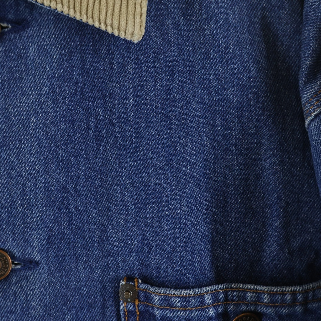 POLO RALPH LAUREN(ポロラルフローレン) 80S 裏地チェック デニムジャケット インディゴ