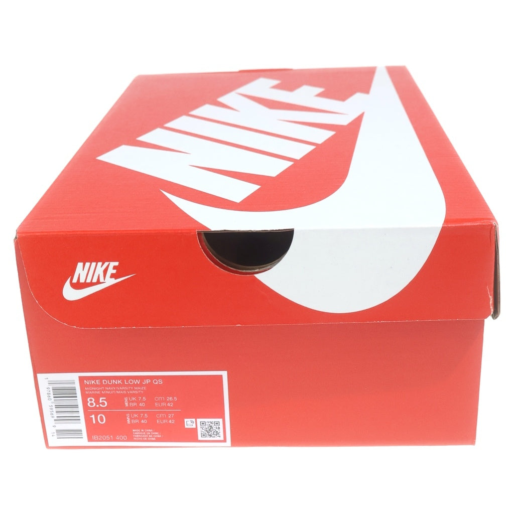 NIKE(ナイキ) DUNK LOW CO.JP WHAT THE MIDNIGHT NAVY AND VARSITY 2024 ダンク ワット ザ ローカットスニーカー US8.5/26.5cm マルチ IB2051-400