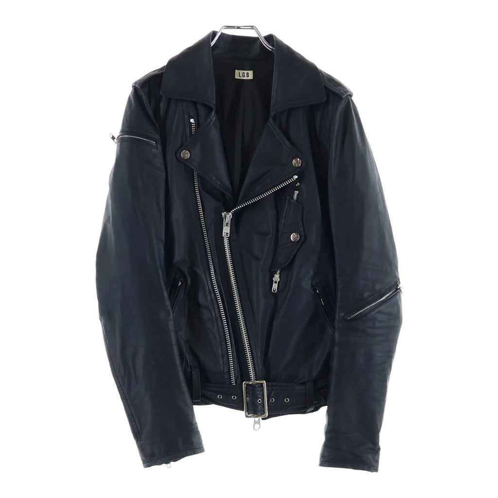 L.G.B.(ルグランブルー) BIKERS JK バイカーズ レザー ライダース ジャケット ブラック