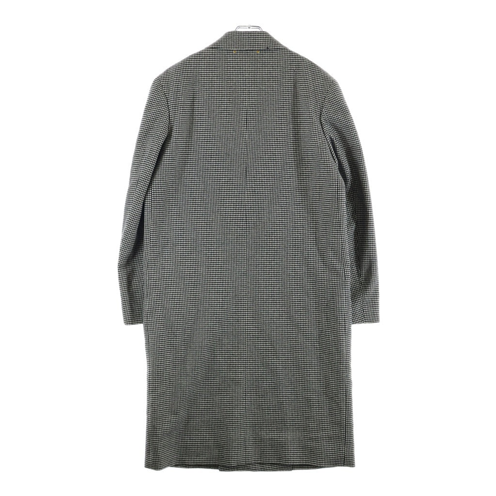 Paul Smith(ポールスミス) 千鳥格子 チェスターコート ホワイト/ブラック PF-IS-79012