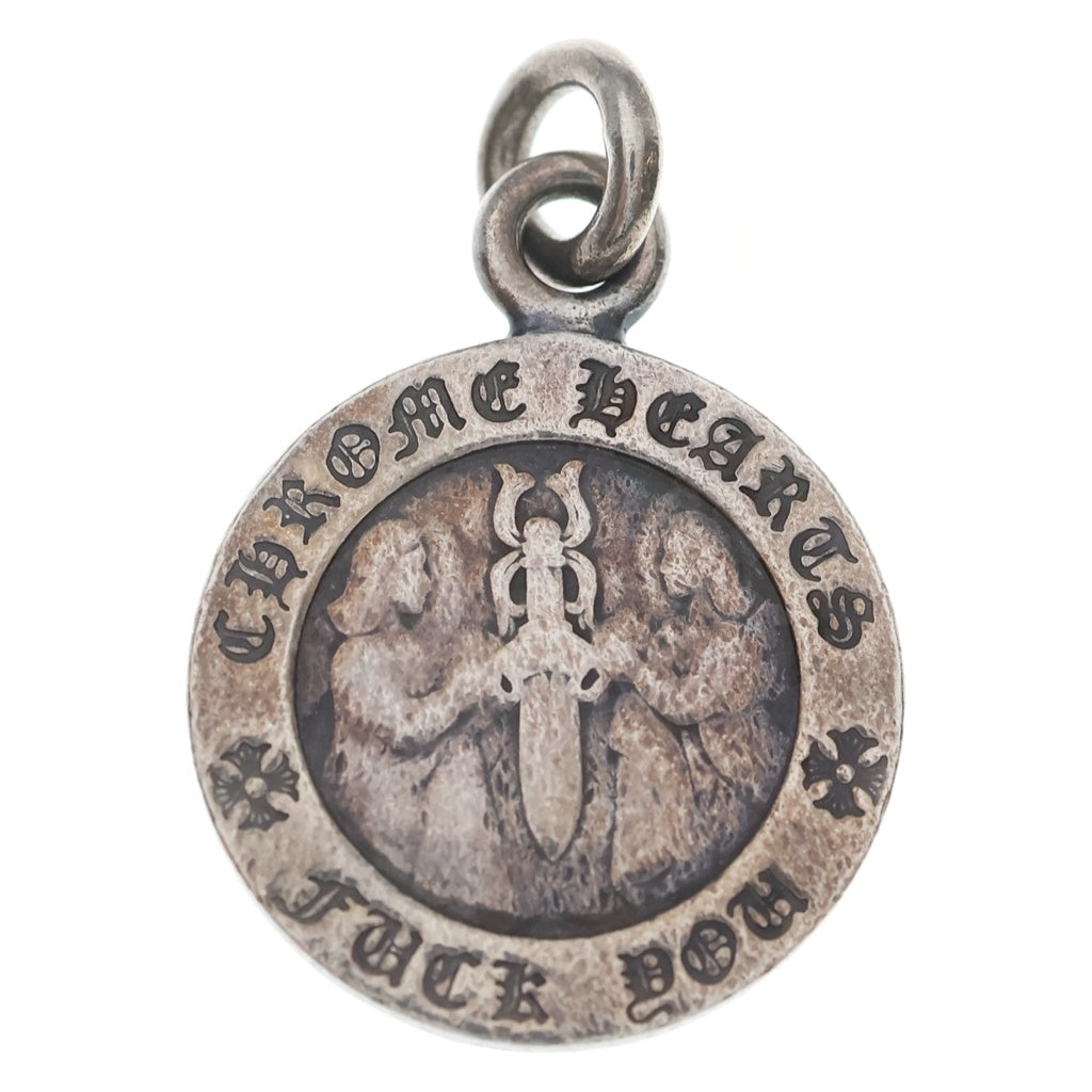 CHROME HEARTS(クロムハーツ) CHRM ANGL MDL V1 エンジェルメダルチャーム ペンダントトップ シルバーBCA229