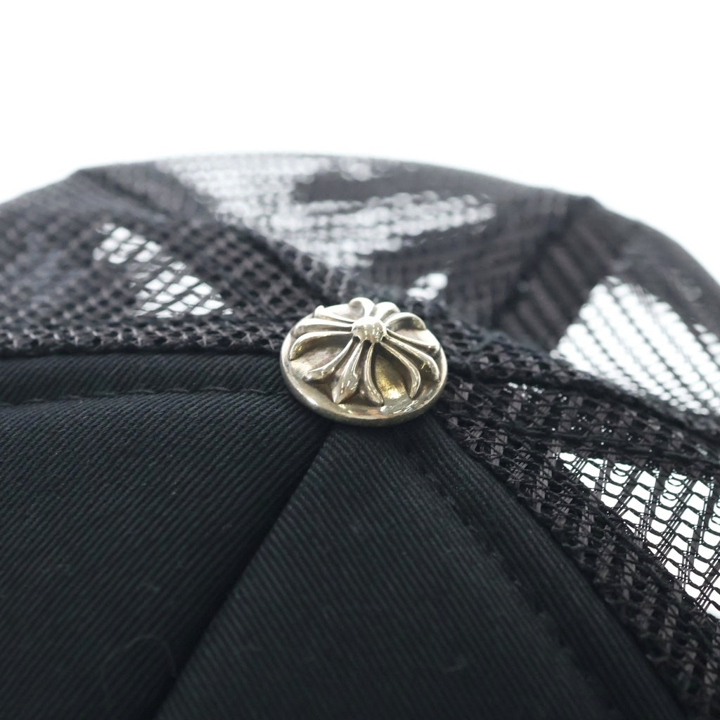 CHROME HEARTS(クロムハーツ) FOTI AEROSMITH YUNGBLUB MESH CAP フォティ エアロスミス ヤングブラッド トラッカー メッシュ キャップ 帽子 ブラック