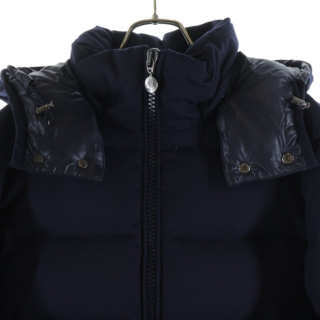 MONCLER(モンクレール) 18AW MONTGENEVRE モンジュネーブル ジップアップ ダウンジャケット ネイビー 132-091-40338-05-54272