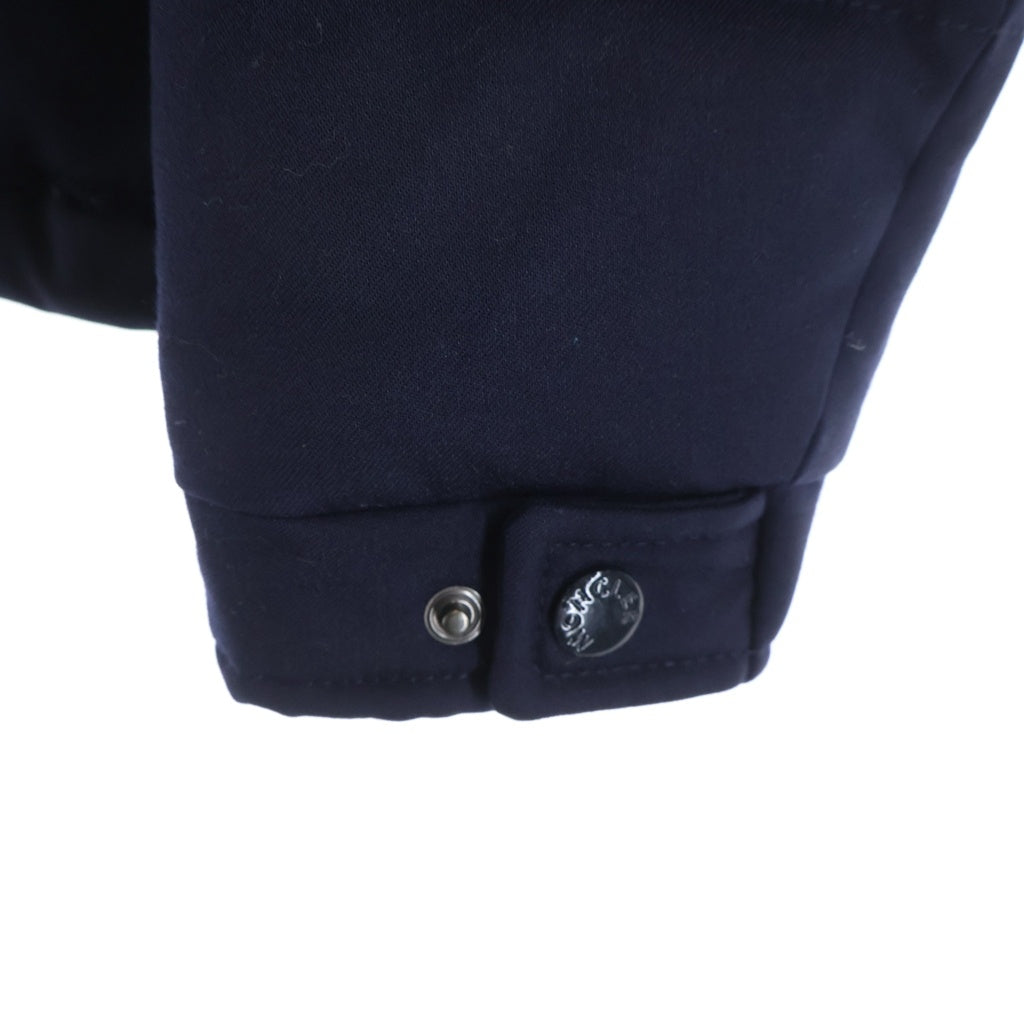 MONCLER(モンクレール) 18AW MONTGENEVRE モンジュネーブル ジップアップ ダウンジャケット ネイビー 132-091-40338-05-54272