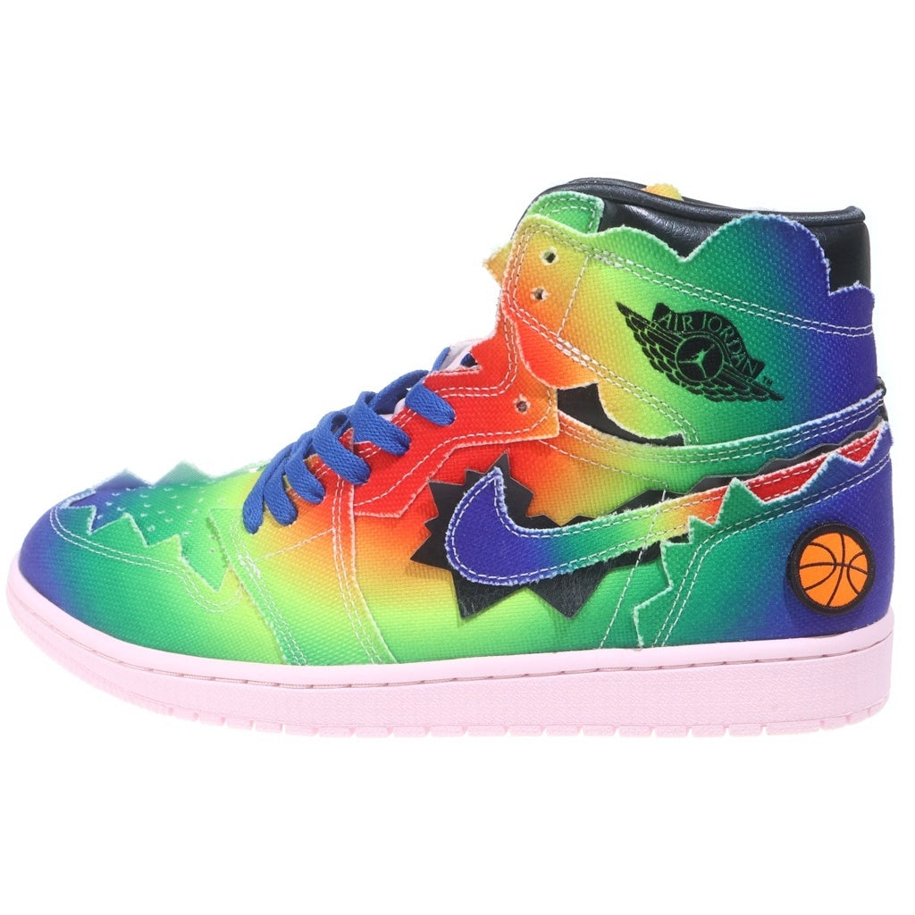 NIKE(ナイキ) ×J BALVIN AIR JORDAN 1 HIGH OG J・バルヴィン エアジョーダン1 ハイ OG ハイカットスニーカー マルチ US10.5/28.5cm DC3481-900