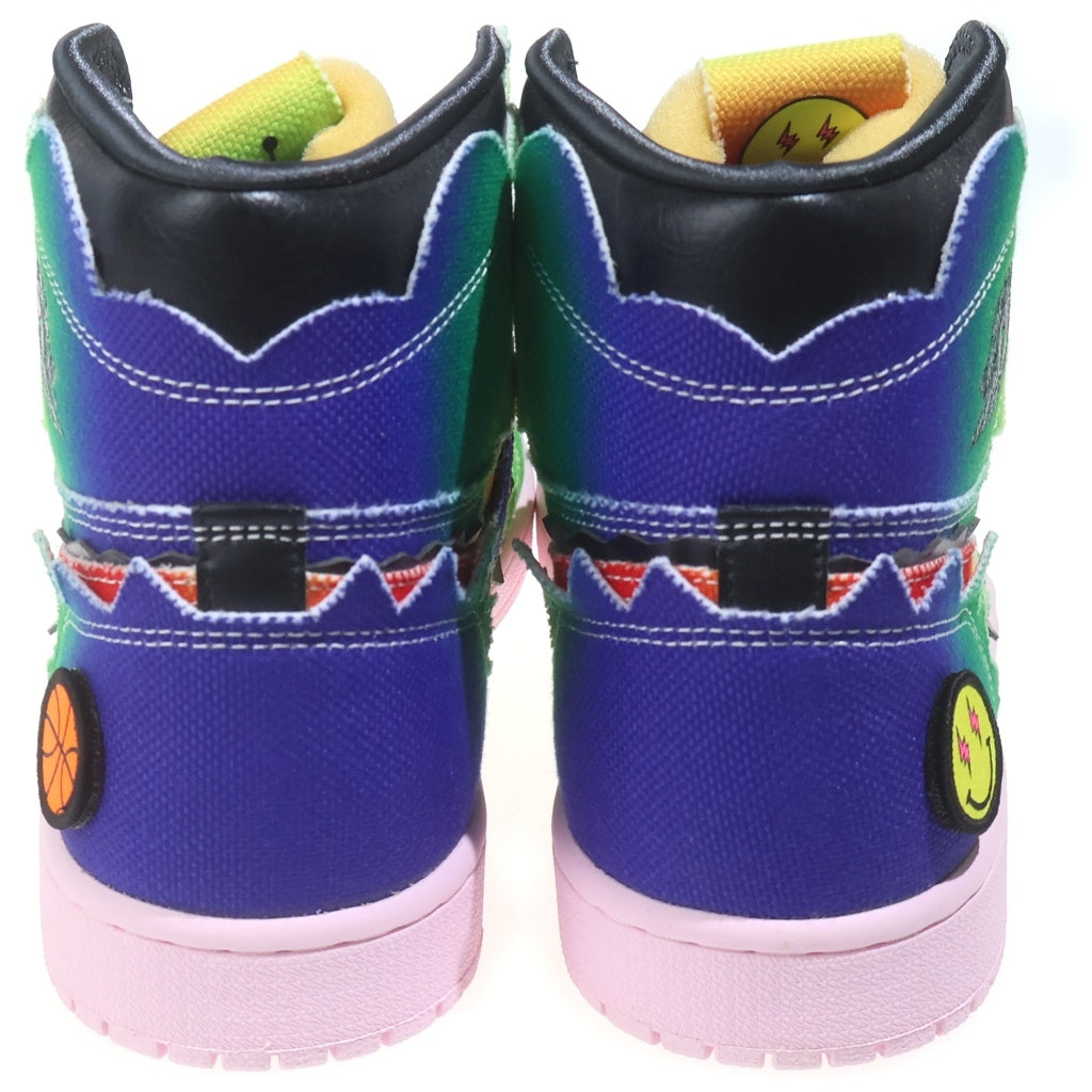 NIKE(ナイキ) ×J BALVIN AIR JORDAN 1 HIGH OG J・バルヴィン エアジョーダン1 ハイ OG ハイカットスニーカー マルチ US10.5/28.5cm DC3481-900