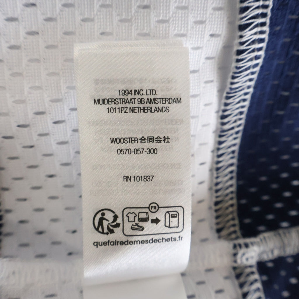 SUPREME(シュプリーム) 23AW×Marithe + Francois Girbaud Hockey Jersey マリテフランソワジルボー ホッケー ジャージ クルーネック長袖Tシャツ カットソー ホワイト