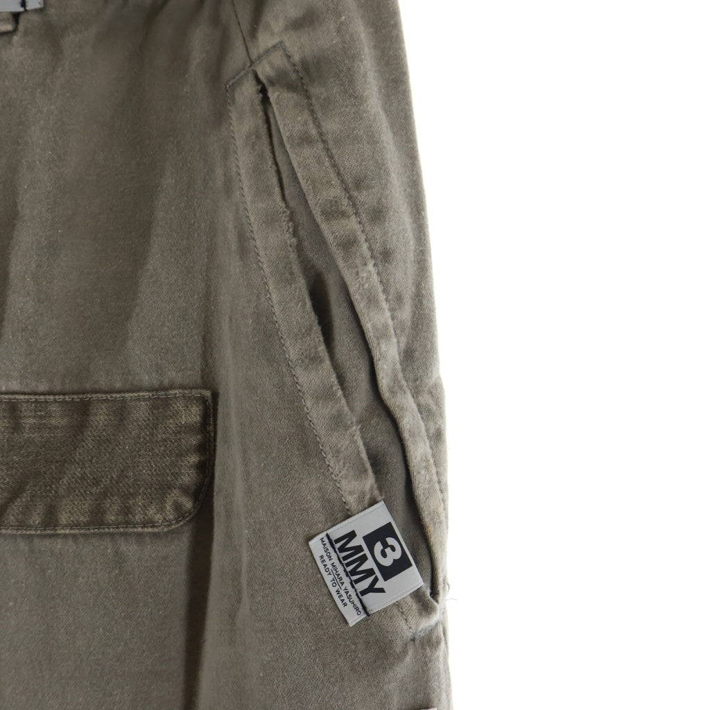MAISON MIHARAYASUHIRO(メゾンミハラヤスヒロ) 25SS REPAIR CARGO TROUSER リペア カーゴ トラウザー パンツ カーキ A14PT053