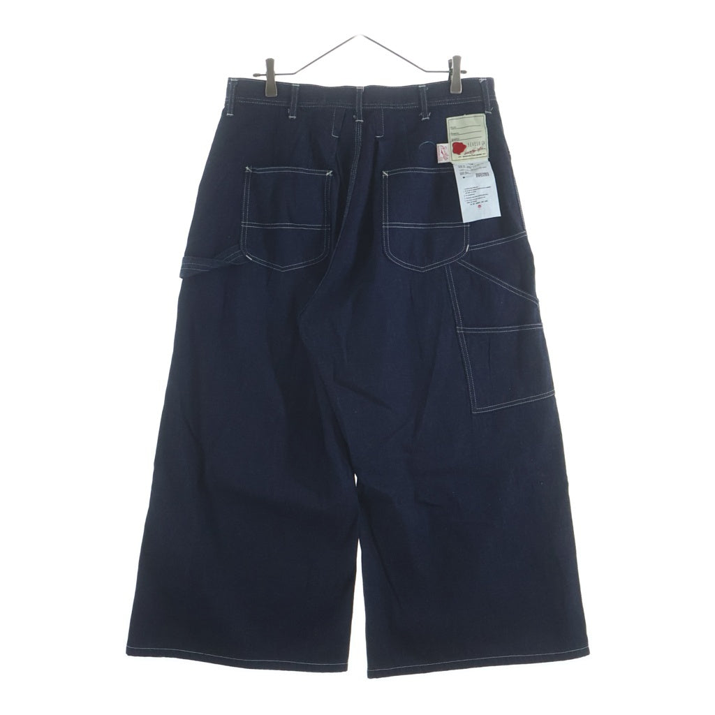 SEVESKIG(セヴシグ) 25AW CLASSIC DOUBLE KNEE PAINTER WIDE PANTS クラシック ペインター ニー ワイド パンツ インディゴ PT-SV-NGA-1010