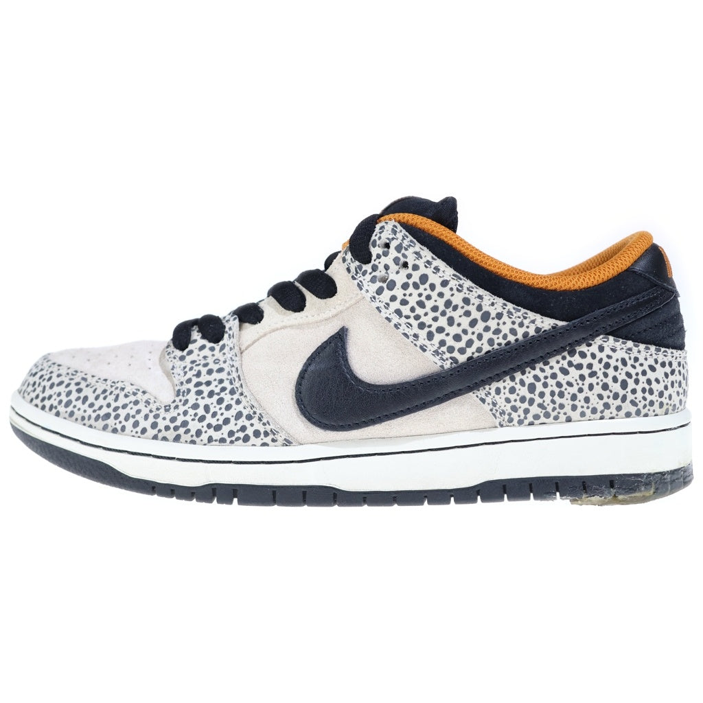 NIKE SB(ナイキエスビー) DUNK LOW PRO PHANTOM AND BLACK ダンク プロ エレクトリックサファリ ファントムアンドブラック ローカットスニーカー グレー/ブラック US9/27cm FZ1233-002