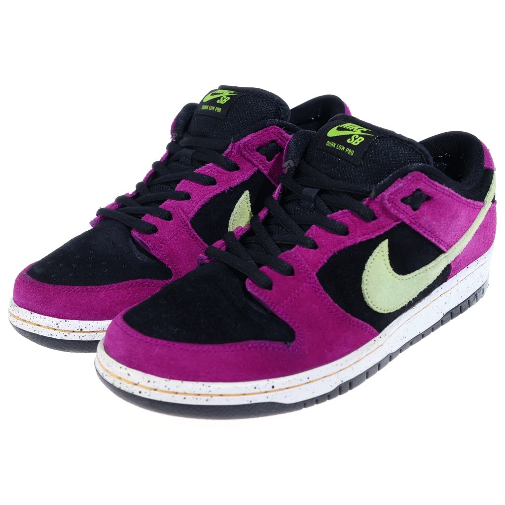 NIKE SB(ナイキエスビー) DUNK LOW PRO RED PLUM ダンク レッドプラム ローカットスニーカー パープル/ブラック US9/27cm BQ6817-501