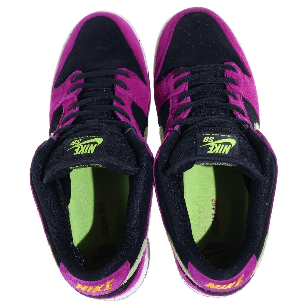 NIKE SB(ナイキエスビー) DUNK LOW PRO RED PLUM ダンク レッドプラム ローカットスニーカー パープル/ブラック US9/27cm BQ6817-501