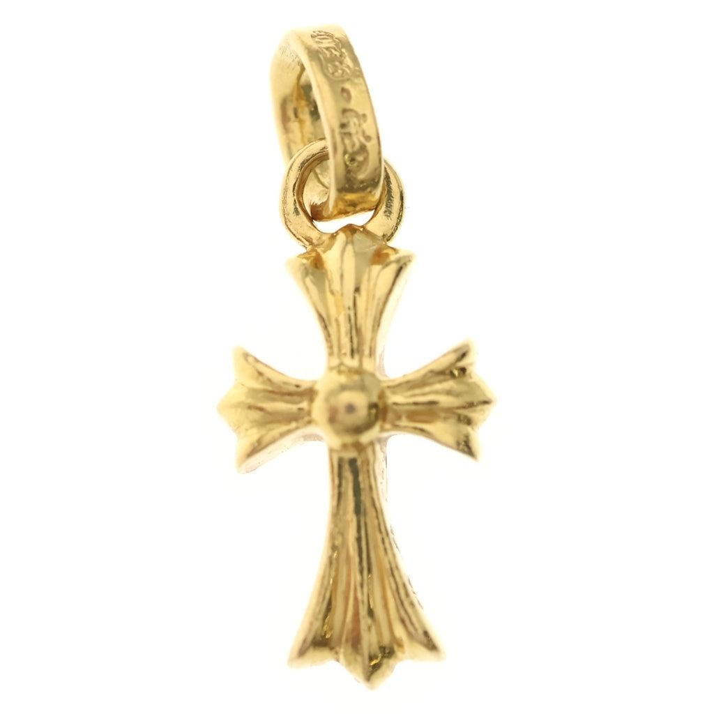 CHROME HEARTS(クロムハーツ) 22K CRS BBYFAT ベイビーファットクロス ペンダントトップ ゴールドBCA037