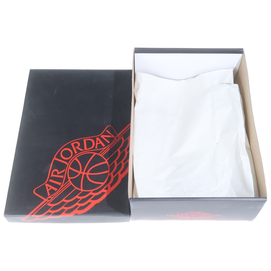 NIKE(ナイキ) 【観賞用 2012年製】 AIR JORDAN MID UNC エアジョーダン1 レトロ ユニバーシティ ブルー ミッドカットスニーカー ホワイト/ブルー US8.5/26.5cm 554724-106