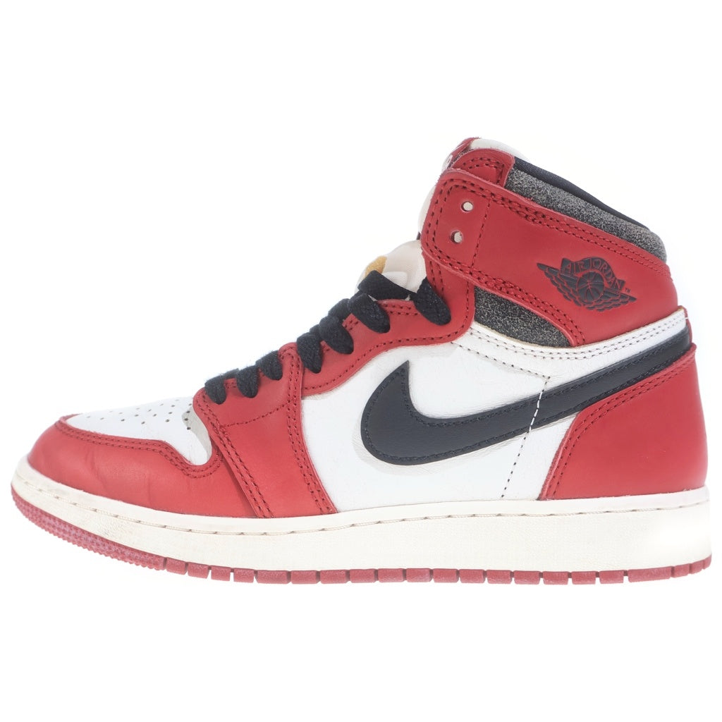 NIKE(ナイキ) AIR JORDAN 1 HIGH OG LOST & FOUND CHICAGO エア ジョーダン ロストアンドファウンド シカゴ ハイカットスニーカー レディース US6Y/24cm FD1437-612