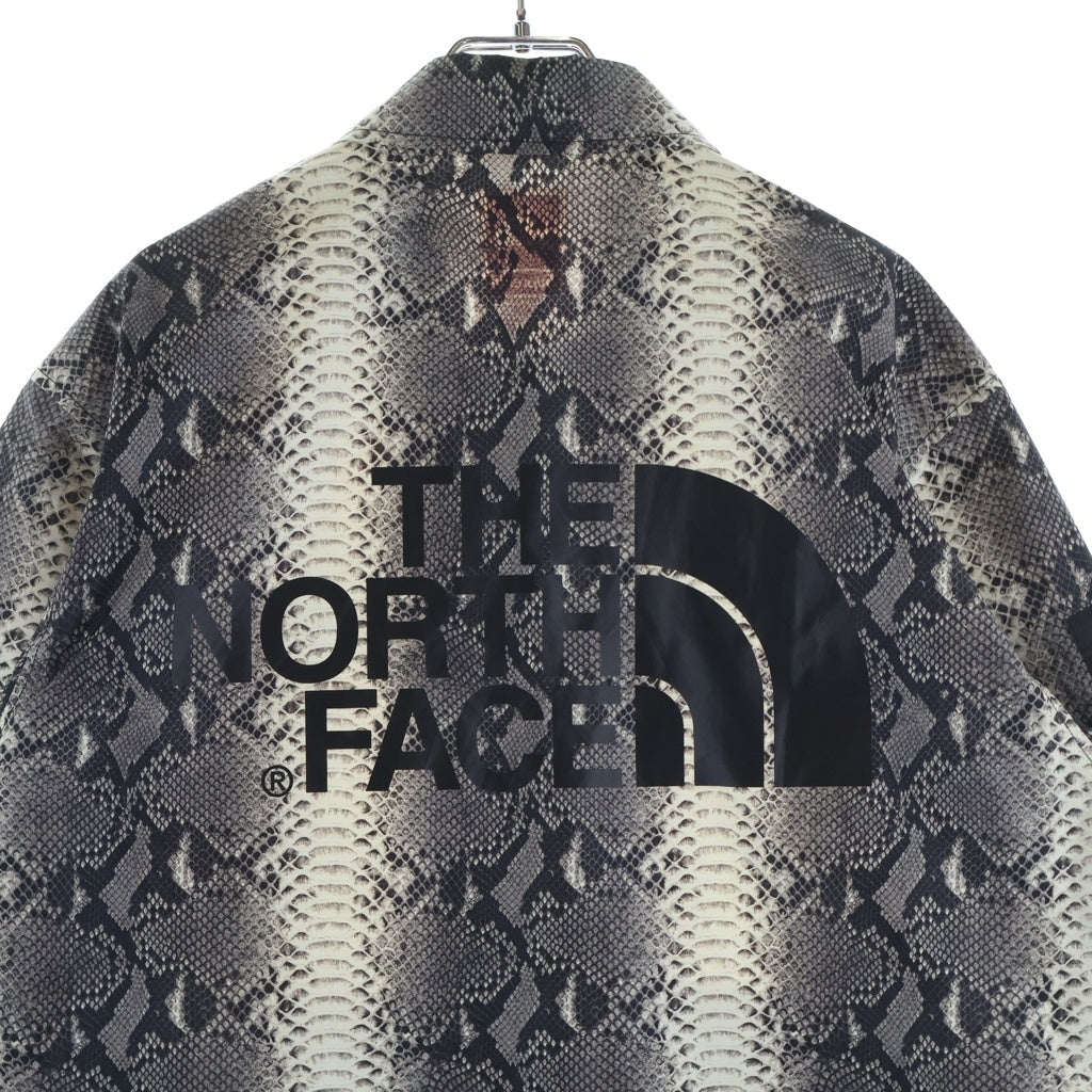 SUPREME(シュプリーム) 18AW ×THE NORTH FACE Snakeskin Taped Seam Coaches Jacket ザ ノースフェイス スネークスキン テープド シーム コーチジャケット グレー NP11803I