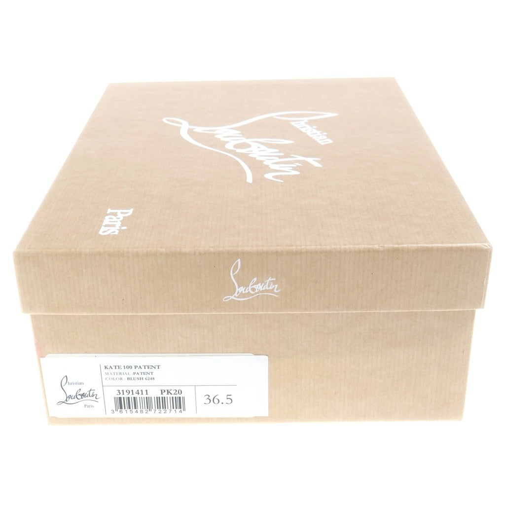CHRISTIAN LOUBOUTIN(クリスチャンルブタン) パテントレザー ハイヒール ピンク レディース