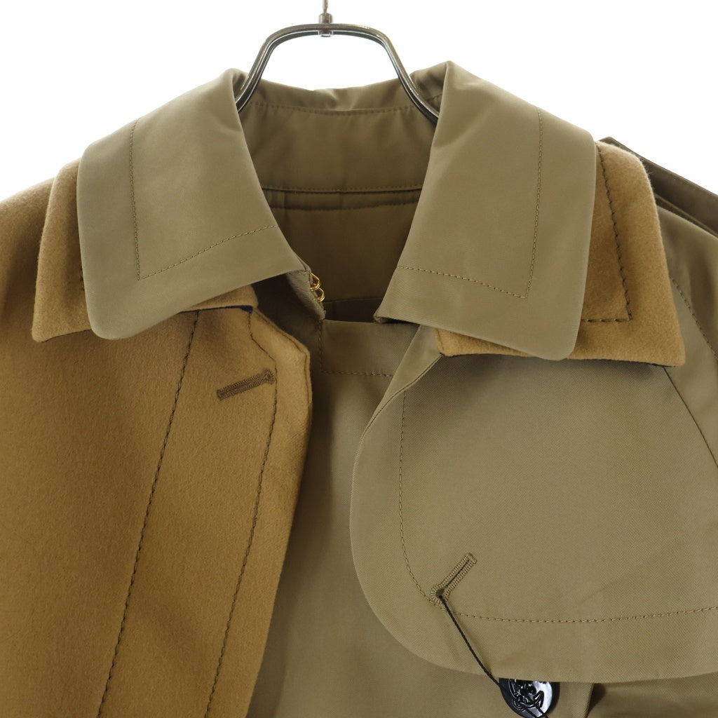 Sacai(サカイ) 20AW トレンチ ドッキング ロングコート ベージュ 20-05125