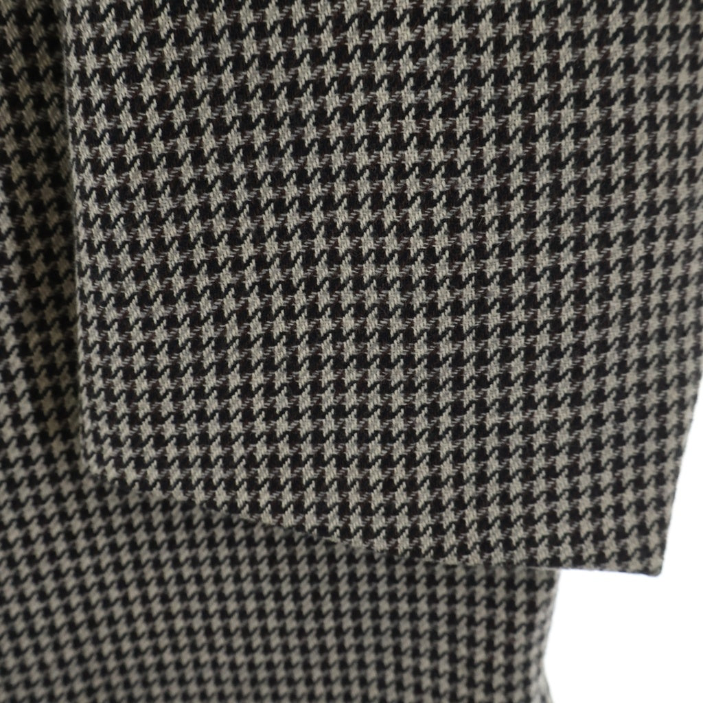 MARNI(マルニ) COMESSA コメッサ ガンクラブチェック ロングコート ブラウン 0000186051